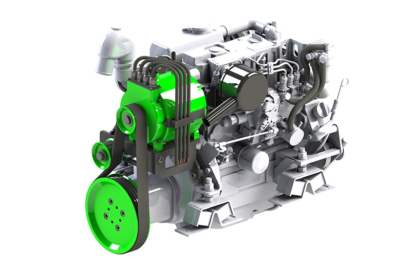Combi Hybrid 10 kW elektrik tahrik sistemi