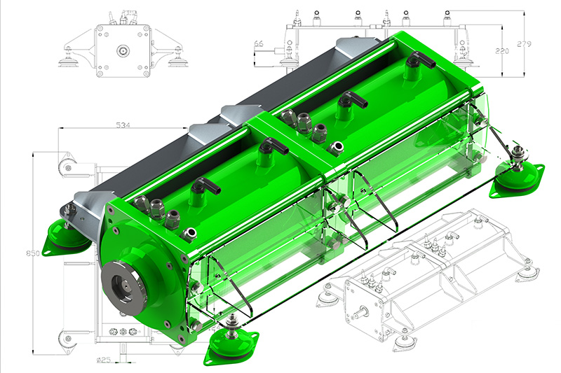 Combi Inboard IPM 20kW elektrik motoru